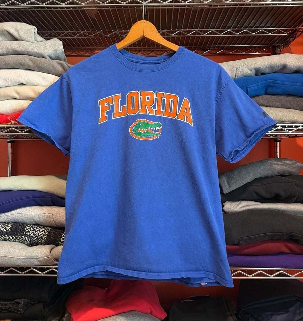 Vintage Russell Athletic Florida Gators Blue T-Shirt